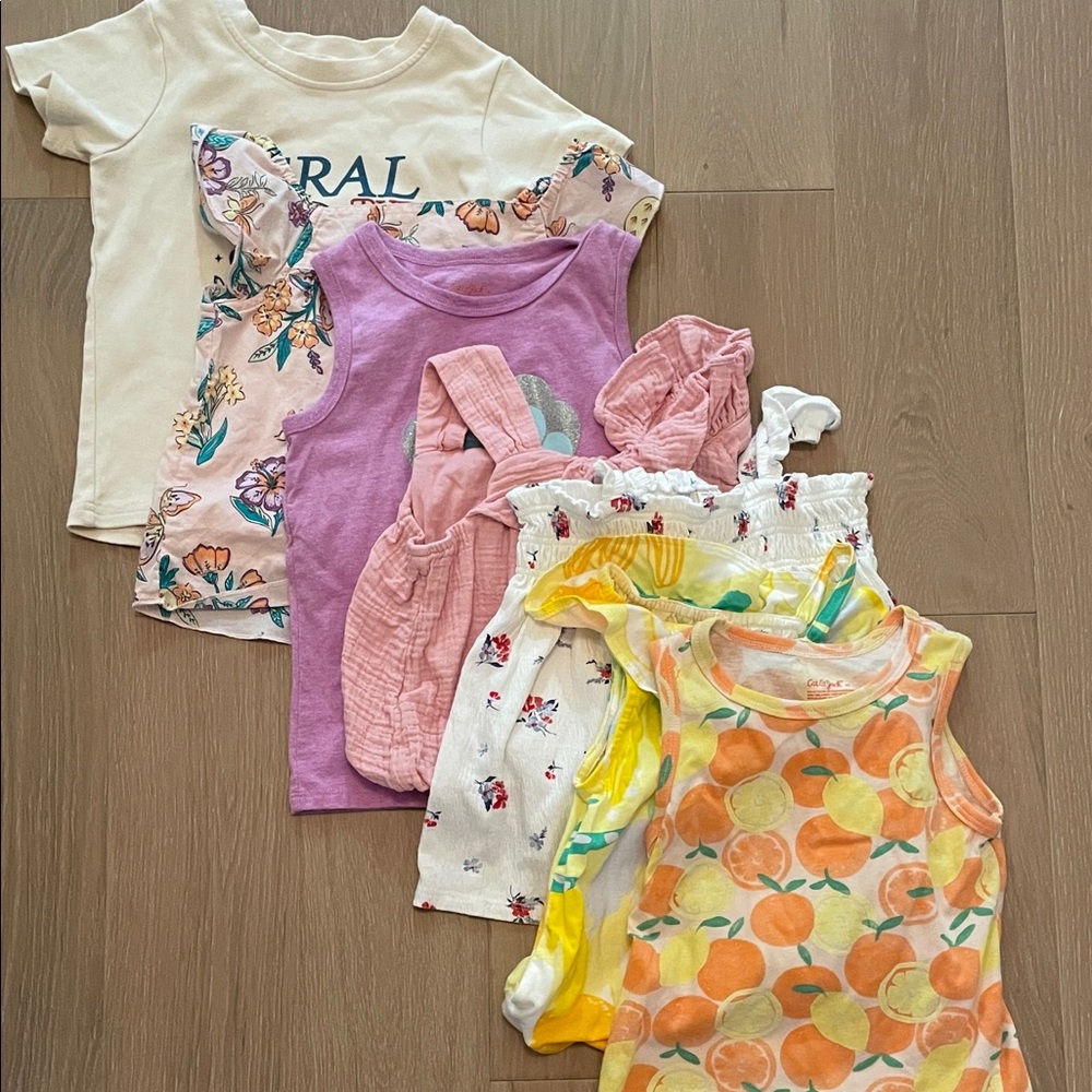Colorful Toddler Shirt Set